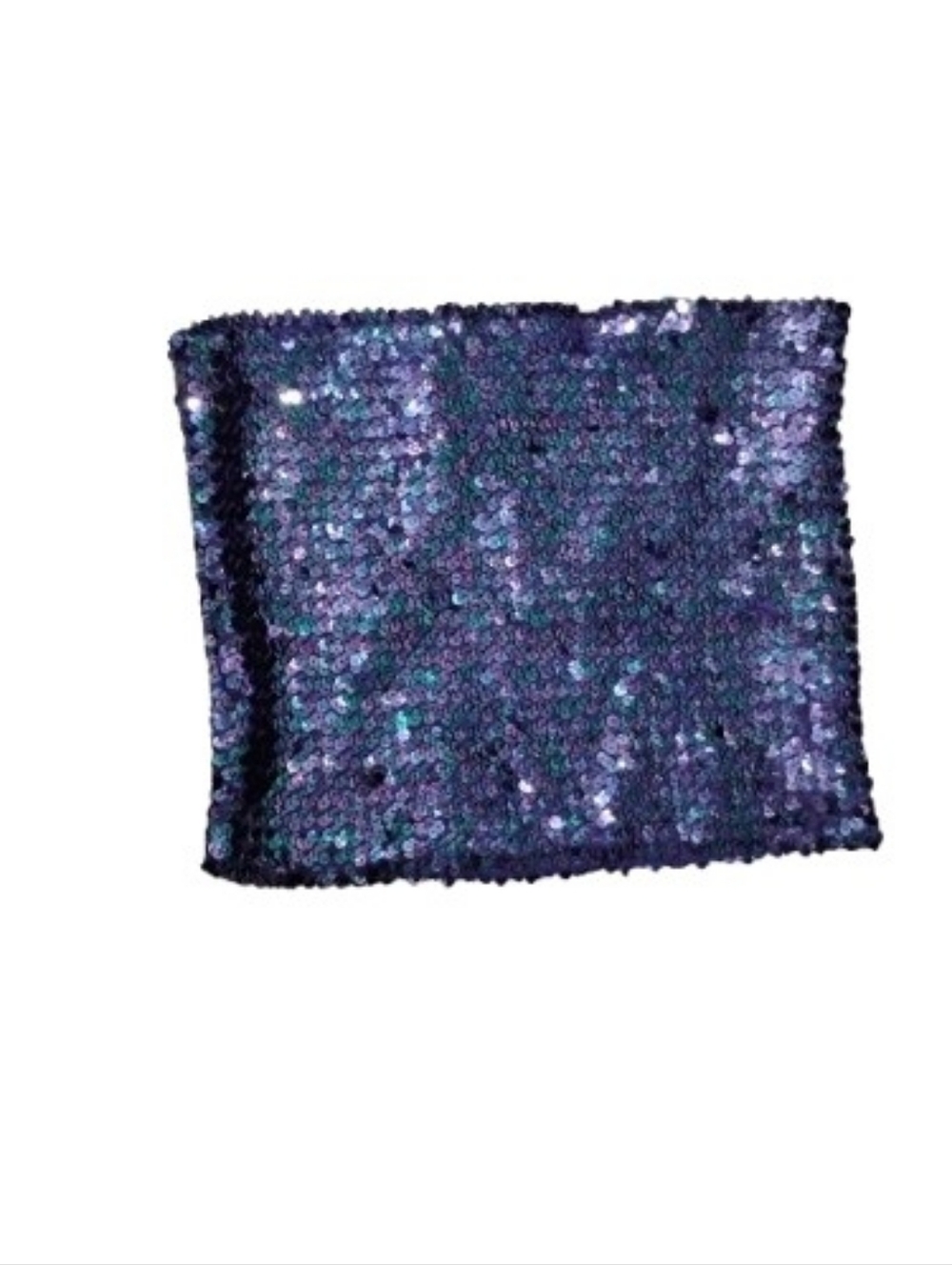 Vintage 1990s 2000s Does 1970s Disco Sequined Tube Top Strapless